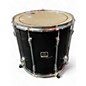 Used Yamaha 3 Piece Stage Custom Black Drum Kit