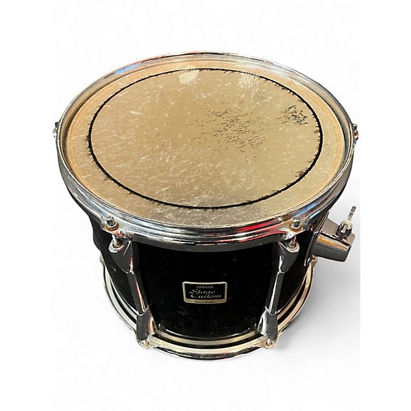 Used Yamaha 3 Piece Stage Custom Black Drum Kit