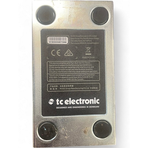 Used TC Electronic Afterglow Chorus Effect Pedal