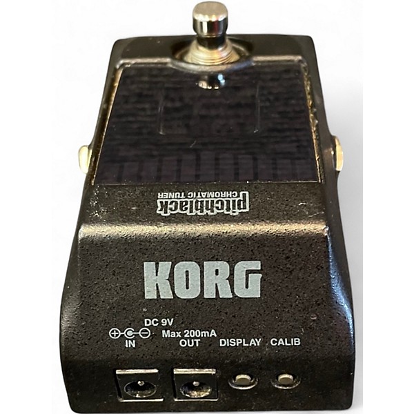 Used KORG PB01 Pitchblack Chromatic Tuner Pedal