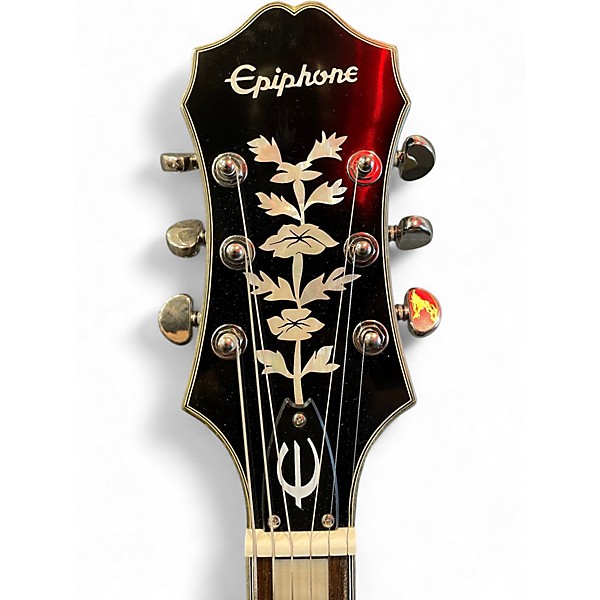 Used Epiphone Emperor Swingster Black Aged Gloss Hollow Body Electric Guitar