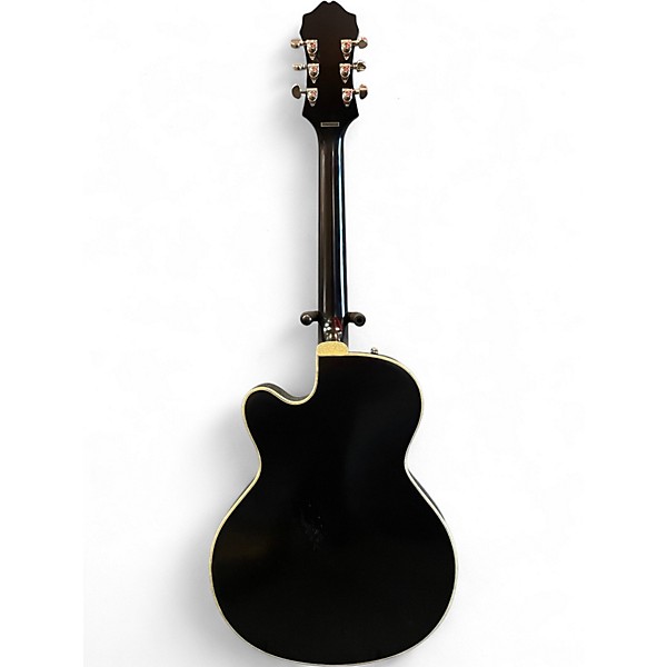 Used Epiphone Emperor Swingster Black Aged Gloss Hollow Body Electric Guitar