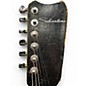 Vintage 1960s Silvertone 1448 Black and White Solid Body Electric Guitar