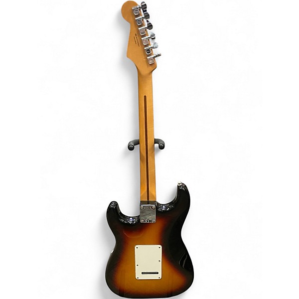 Used Fender Player Stratocaster HSS 2 Tone Sunburst Solid Body Electric Guitar