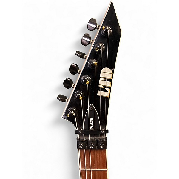 Used ESP LTD MH200 Black Solid Body Electric Guitar