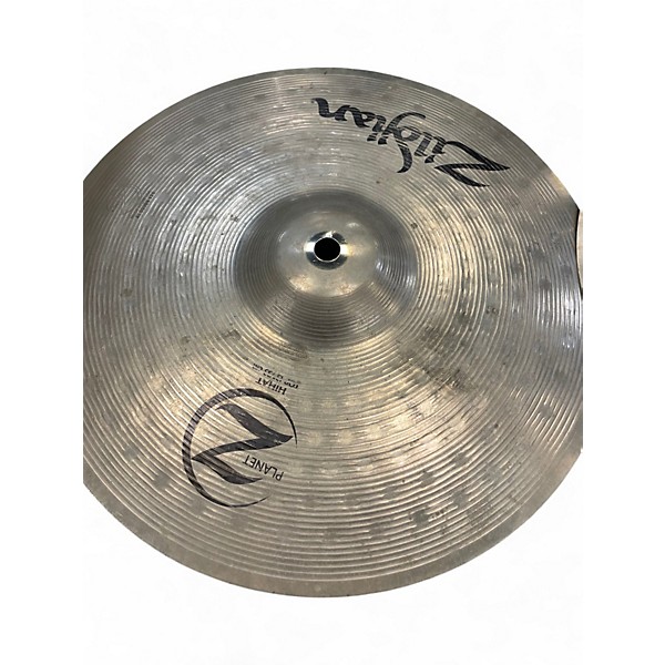 Used Zildjian 14in Planet Z Hi Hat Pair Cymbal