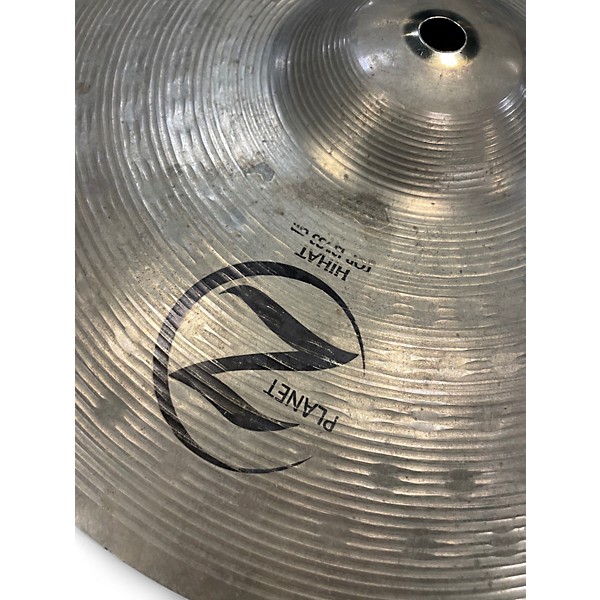 Used Zildjian 14in Planet Z Hi Hat Pair Cymbal