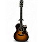 Used Taylor 414CER V-Class Sunburst Acoustic Electric Guitar thumbnail