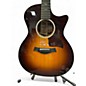 Used Taylor 414CER V-Class Sunburst Acoustic Electric Guitar