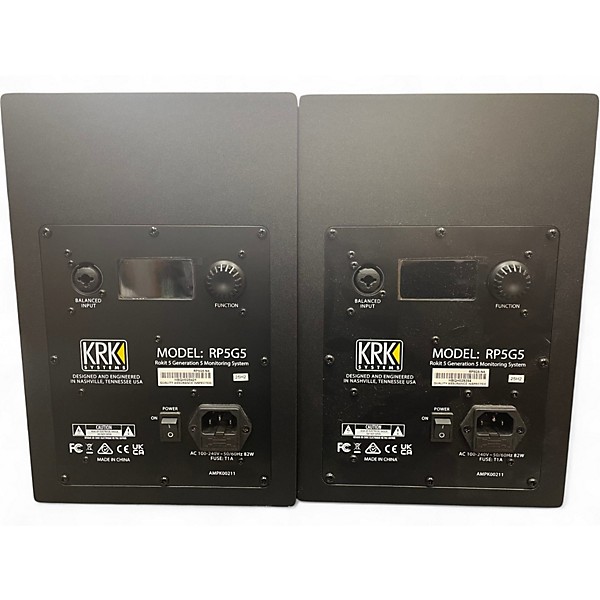 Used KRK ROKIT 5 5G PAIR Powered Monitor