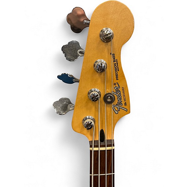 Used Fender Standard Precision Bass Candy Cola Electric Bass Guitar