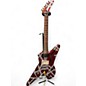 Used EVH Striped Series Shark Burgundy Solid Body Electric Guitar thumbnail