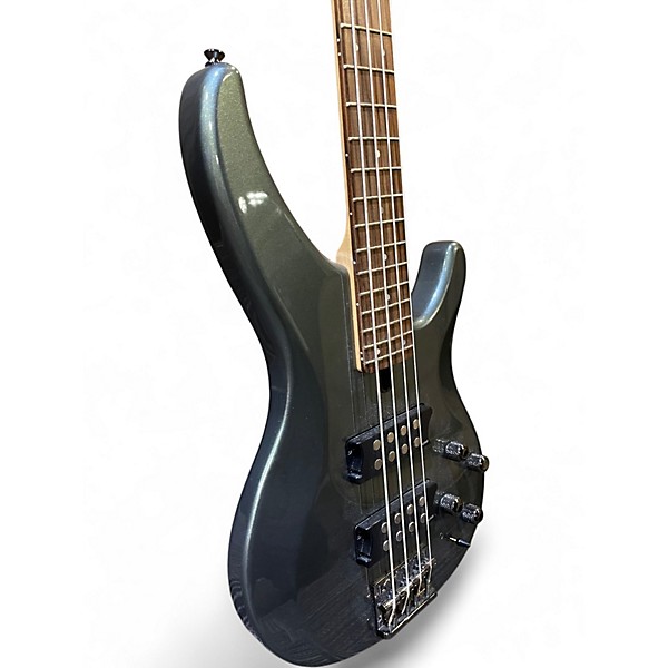 Used Yamaha TRBX304 Gray Electric Bass Guitar