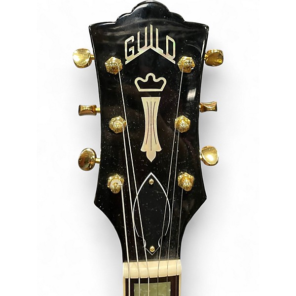 Used Guild ARISTOCRAT P90 2 Color Sunburst Hollow Body Electric Guitar