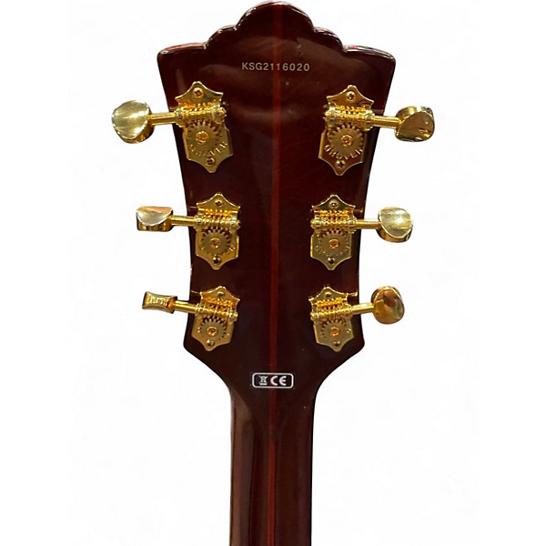 Used Guild ARISTOCRAT P90 2 Color Sunburst Hollow Body Electric Guitar