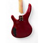 Used Ibanez TRBX174 Metallic Red Electric Bass Guitar