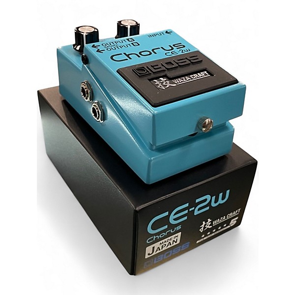 Used BOSS CE2W Waza Craft Chorus Effect Pedal