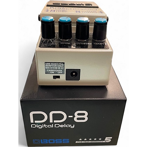 Used BOSS DD-8 Digital Delay Effect Pedal