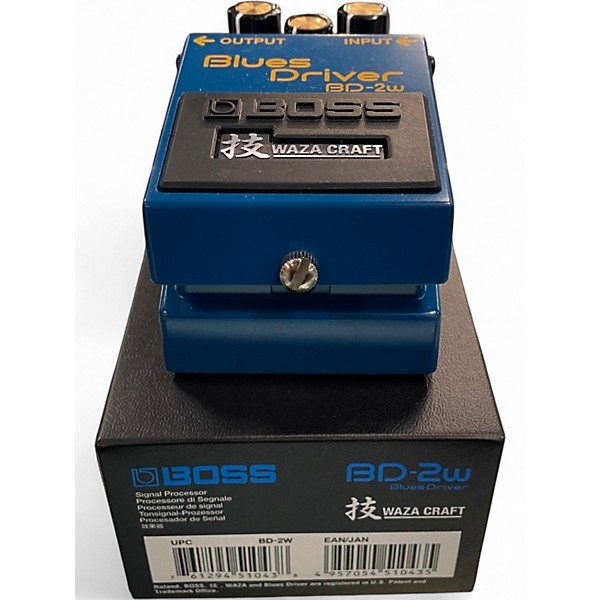 Used BOSS BD2W Blues Driver Waza Craft Effect Pedal