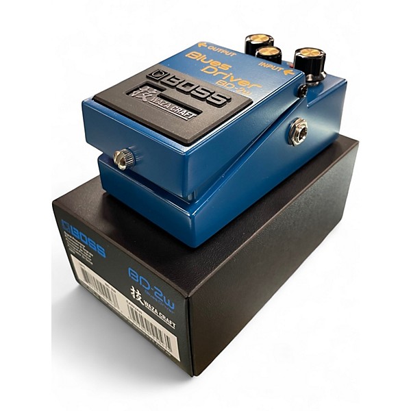 Used BOSS BD2W Blues Driver Waza Craft Effect Pedal