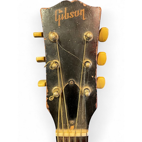 Vintage 1950s Gibson L-48 Archtop Ebony Acoustic Guitar