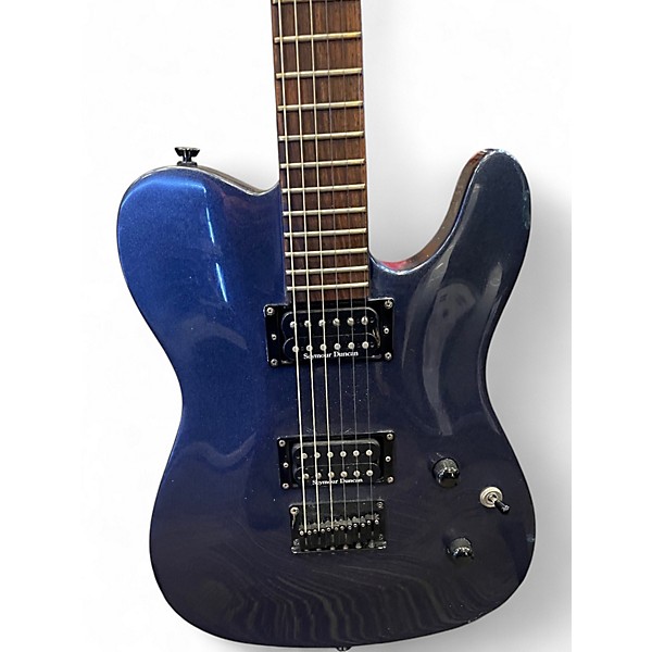 Used Fender SPECIAL EDITION TELECASTER BLACKOUT ATLANTIC BLUE METALLIC Solid Body Electric Guitar
