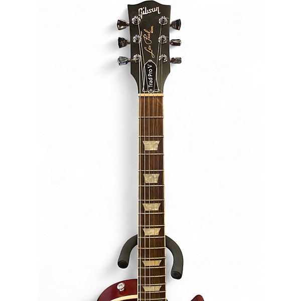 Used Gibson Les Paul Traditional Pro V Sunburst Solid Body Electric Guitar