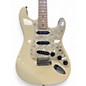 Used 2004 Fender Standard Strat Vintage White Solid Body Electric Guitar