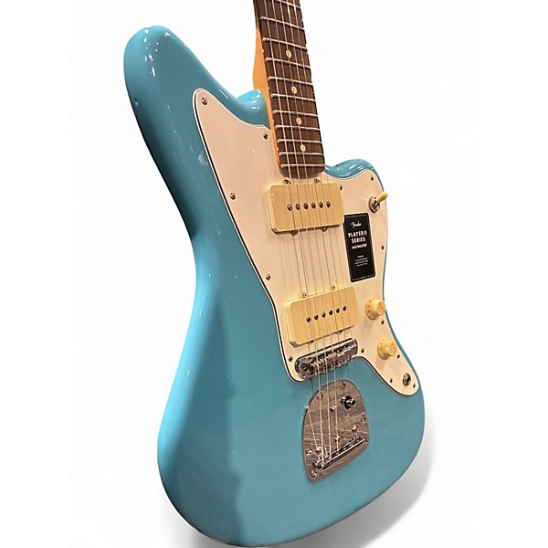 Used 2025 Fender Player II Jazzmaster Aquatone Blue Solid Body Electric Guitar