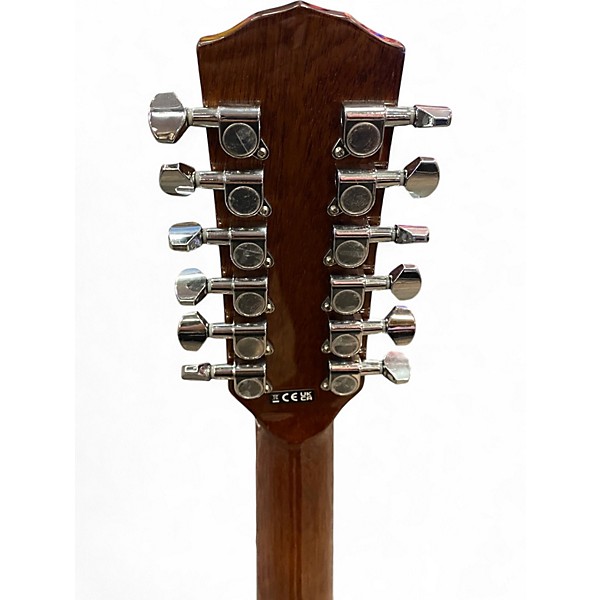 Used Fender CD140SCE Natural 12 String Acoustic Electric Guitar