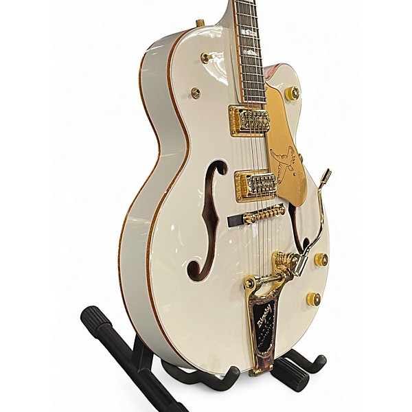 Used Gretsch Guitars G6136T White Falcon Bigsby Alpine White Hollow Body Electric Guitar