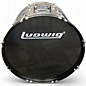Used Ludwig 5 Piece Backbeat Silver Drum Kit