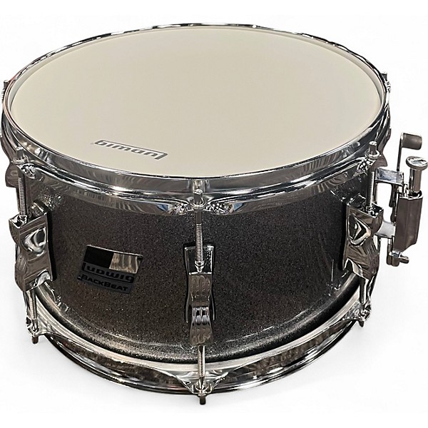 Used Ludwig 5 Piece Backbeat Silver Drum Kit