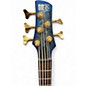 Used Ibanez SR305 5 String Blue Electric Bass Guitar