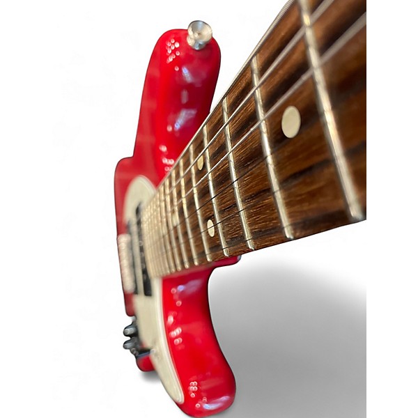 Used Fender Mustang red Solid Body Electric Guitar