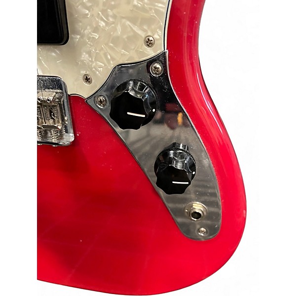 Used Fender Mustang red Solid Body Electric Guitar