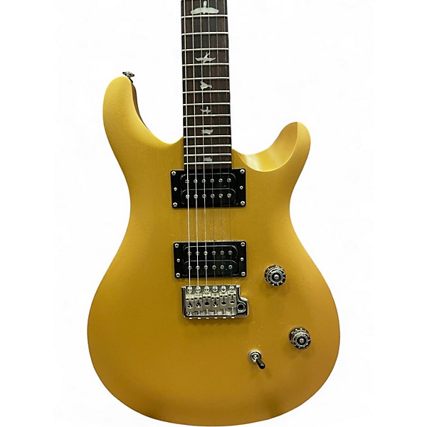 Used PRS SE24 SATIN GOLD METALLIC Solid Body Electric Guitar