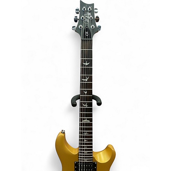 Used PRS SE24 SATIN GOLD METALLIC Solid Body Electric Guitar
