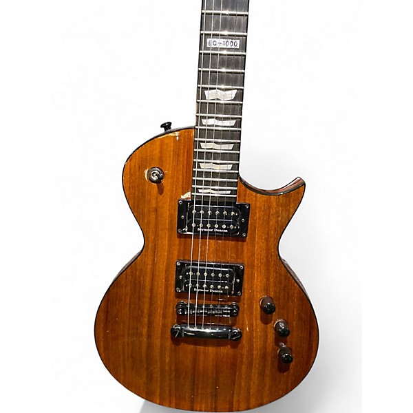 Used ESP LTD EC1000 Deluxe KOA Solid Body Electric Guitar