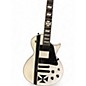 Used ESP LTD James Hetfield Signature Iron Cross White Solid Body Electric Guitar