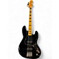 Used Squier Classic Vibe 70s Jazz Bass Black Electric Bass Guitar thumbnail