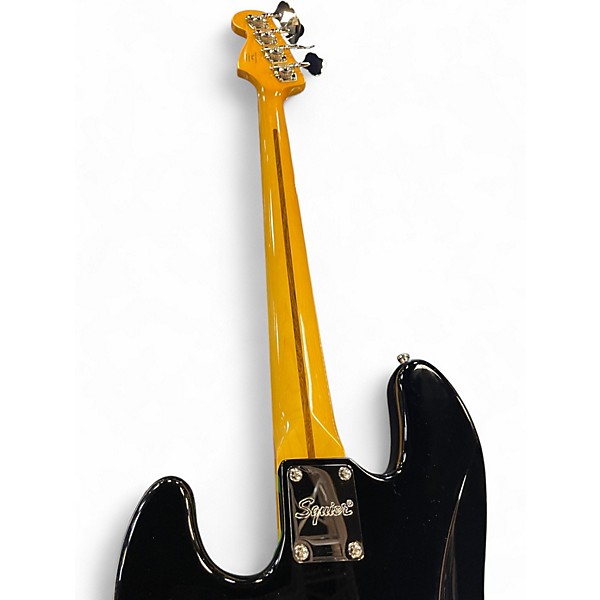 Used Squier Classic Vibe 70s Jazz Bass Black Electric Bass Guitar