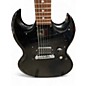 Used 2011 Gibson SG Melody Maker Black Solid Body Electric Guitar