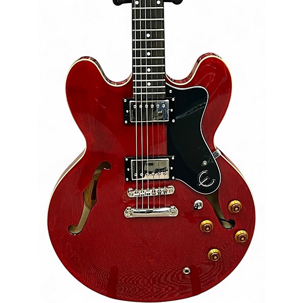 Used Epiphone Dot Cherry Hollow Body Electric Guitar