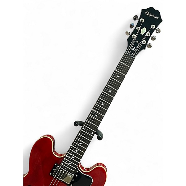 Used Epiphone Dot Cherry Hollow Body Electric Guitar