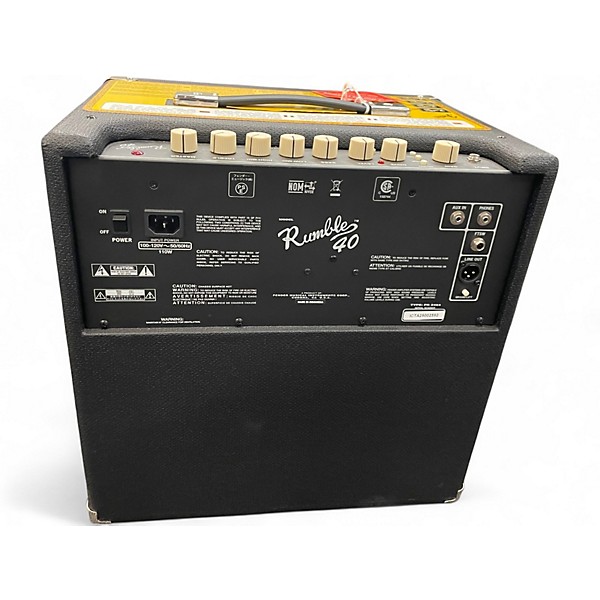 Used Fender RUMBLE 40 Bass Combo Amp