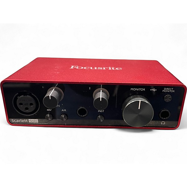 Used Focusrite Scarlett Solo Gen 3 Audio Interface