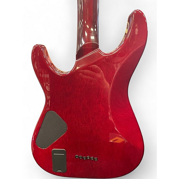 Used Schecter Guitar Research USA Hollywood Classic Black Cherry Solid Body Electric Guitar