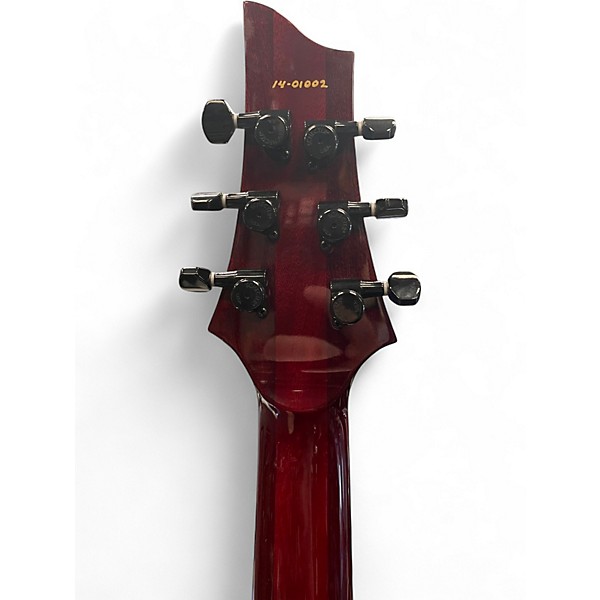 Used Schecter Guitar Research USA Hollywood Classic Black Cherry Solid Body Electric Guitar