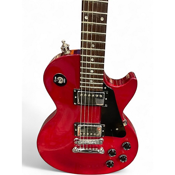 Used Gibson Les Paul Studio Red Solid Body Electric Guitar